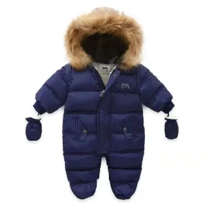 Combi-pilote Hiver Bébé - Flocon