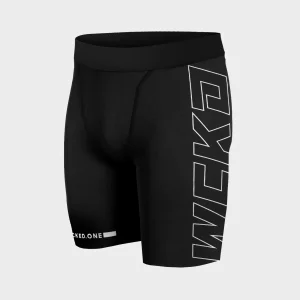COMPRESSION SHORT RAW NOIR