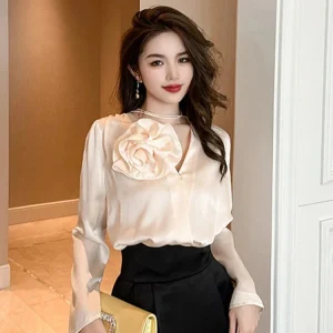 blouse design satin