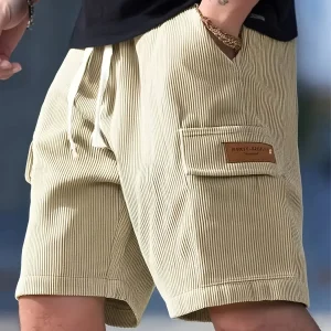 Herren Freizeitshorts mit Kordelzug – Modische Regular Fit Shorts für Alltag & Freizeit