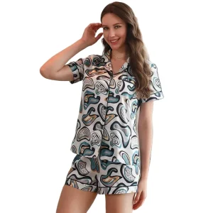 Éliane | Pyjama court femme | Léger, élégant & parfait pour l’été