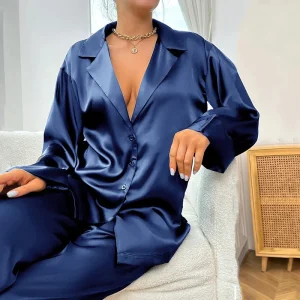 pyjama grossesse satin